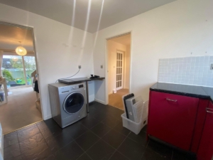 kitchen space and old doorway entrance