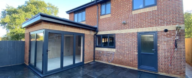 Extension double glazing