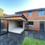 open plan double glazed hinged windows