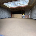 open plan refurbishment build