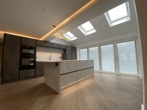 open plan kitchen designers bristol