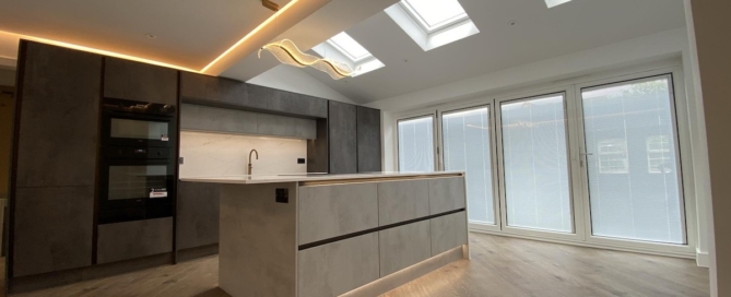 open plan kitchen designers bristol