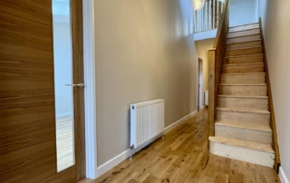 staircase reconfiguration installation