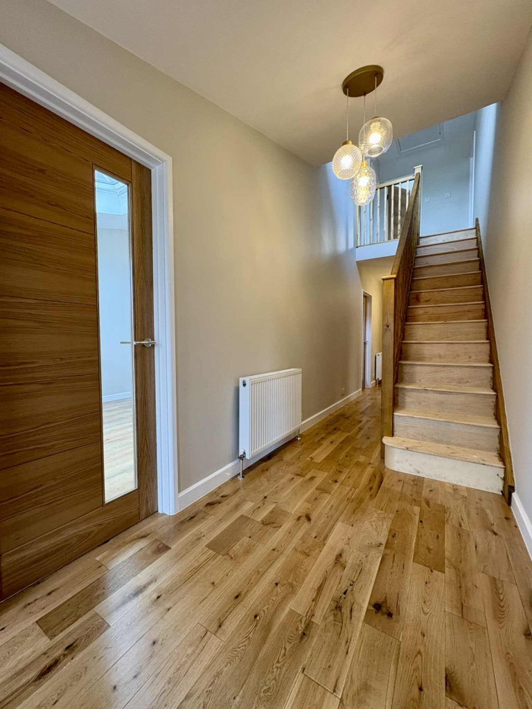 staircase reconfiguration installation